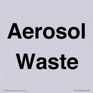 Aerosol Waste